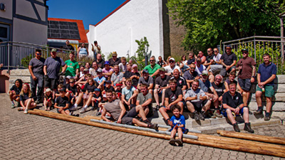 Kerwabaum aufstellen - Münchauracher Kerwa 2026
